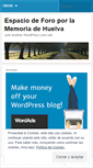 Mobile Screenshot of foroporlamemoriahuelva.wordpress.com