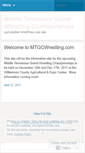 Mobile Screenshot of mtgcwrestling.wordpress.com
