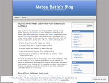 Tablet Screenshot of mbatle.wordpress.com