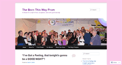 Desktop Screenshot of bornthiswayprom.wordpress.com