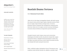 Tablet Screenshot of abigembul.wordpress.com