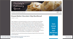 Desktop Screenshot of culinaryquest.wordpress.com