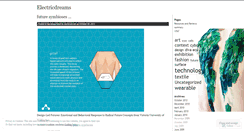 Desktop Screenshot of electricdream.wordpress.com