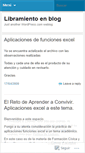 Mobile Screenshot of libramiento.wordpress.com