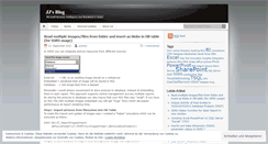 Desktop Screenshot of jochenj.wordpress.com