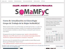 Tablet Screenshot of gdtmujersomamfyc.wordpress.com