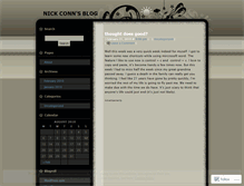 Tablet Screenshot of nickdotcom28.wordpress.com