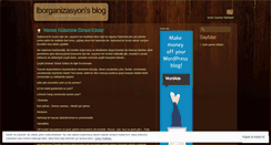 Desktop Screenshot of lborganizasyon.wordpress.com