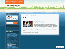 Tablet Screenshot of chrlyouth.wordpress.com