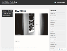Tablet Screenshot of jonphillipsphoto.wordpress.com