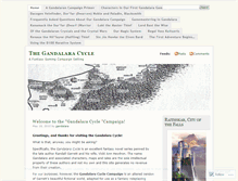Tablet Screenshot of gandalara.wordpress.com