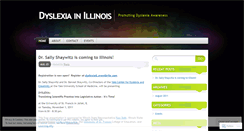 Desktop Screenshot of dyslexiail.wordpress.com