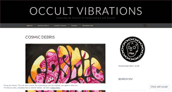 Desktop Screenshot of occultvibrations.wordpress.com