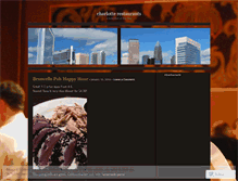 Tablet Screenshot of charlotterestaurants.wordpress.com