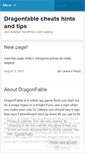 Mobile Screenshot of dragonfablest.wordpress.com