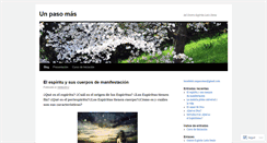 Desktop Screenshot of cursounpasomas.wordpress.com