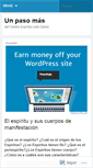 Mobile Screenshot of cursounpasomas.wordpress.com