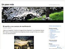 Tablet Screenshot of cursounpasomas.wordpress.com