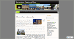 Desktop Screenshot of cornerstonetravelandmore.wordpress.com