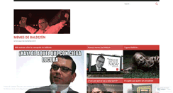 Desktop Screenshot of manuelbaldizonlider.wordpress.com