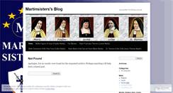 Desktop Screenshot of martinsisters.wordpress.com