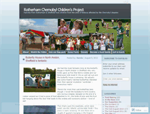 Tablet Screenshot of lovechernobylkids.wordpress.com