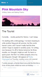 Mobile Screenshot of pinkmountainsky.wordpress.com