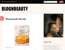 Tablet Screenshot of blognbeauty.wordpress.com