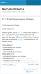 Mobile Screenshot of gamersdream.wordpress.com