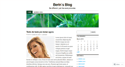 Desktop Screenshot of berin.wordpress.com