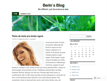 Tablet Screenshot of berin.wordpress.com