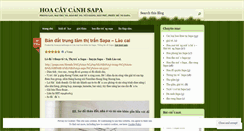 Desktop Screenshot of hoacaycanhsapa.wordpress.com