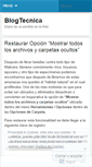 Mobile Screenshot of blogtecnica.wordpress.com