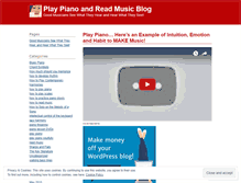 Tablet Screenshot of playpianoandreadmusic.wordpress.com
