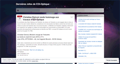 Desktop Screenshot of edioptique.wordpress.com