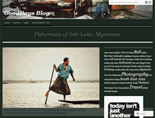 Tablet Screenshot of gooddaysblog.wordpress.com
