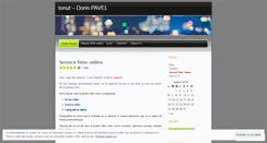 Desktop Screenshot of pavelionutdorin.wordpress.com