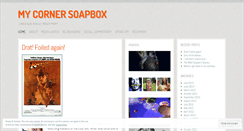 Desktop Screenshot of mycornersoapbox.wordpress.com