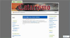 Desktop Screenshot of catarismo.wordpress.com