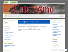 Tablet Screenshot of catarismo.wordpress.com