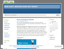 Tablet Screenshot of mlmaudit.wordpress.com