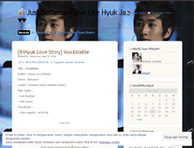 Tablet Screenshot of hyukismine.wordpress.com