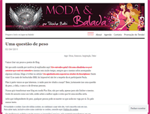 Tablet Screenshot of modaebalada.wordpress.com