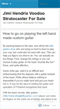 Mobile Screenshot of jimihendrixvoodoostratocasterforsale.wordpress.com