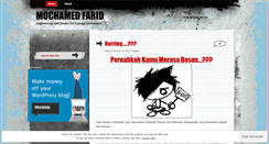 Desktop Screenshot of mochamedfarid.wordpress.com