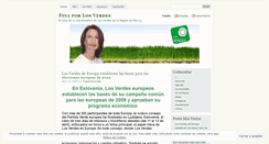 Desktop Screenshot of finaporlosverdes.wordpress.com