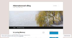 Desktop Screenshot of hibernationnow.wordpress.com