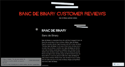 Desktop Screenshot of getbb.bancdebinarycustomerreviews.wordpress.com