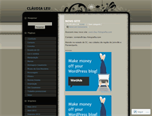 Tablet Screenshot of clau08x.wordpress.com