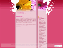 Tablet Screenshot of karenlbailey.wordpress.com